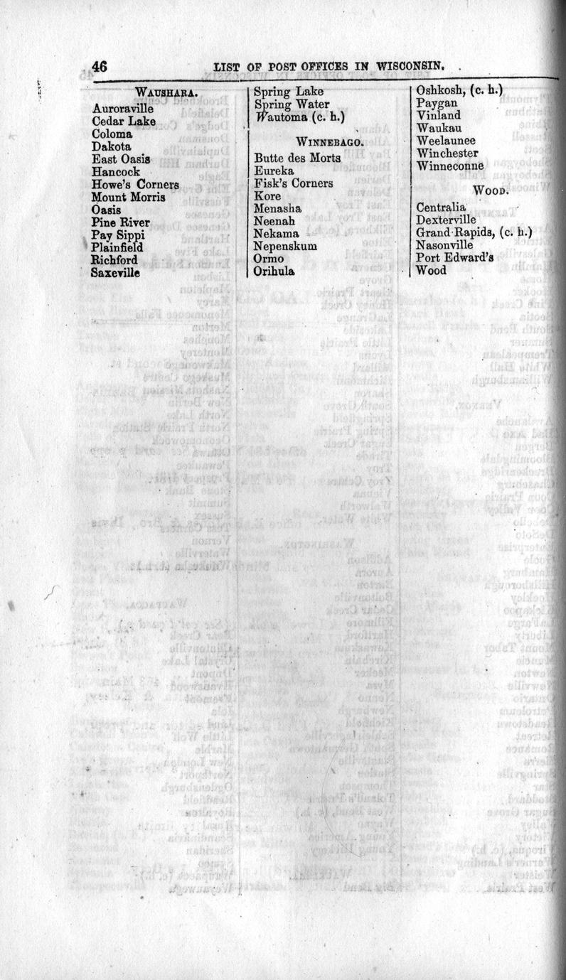 Fond du Lac County gazetteer Full view UWDC UWMadison Libraries