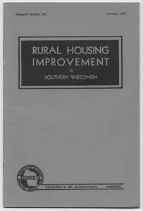 Rural housing improvement in southern Wisconsin