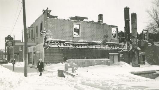 After fire in 1941, Bryant Store