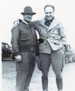 Gil Jackson with Baron Albert Von Stronsdorf