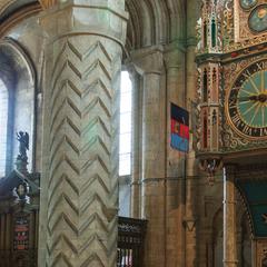 Durham Cathedral south transept pier