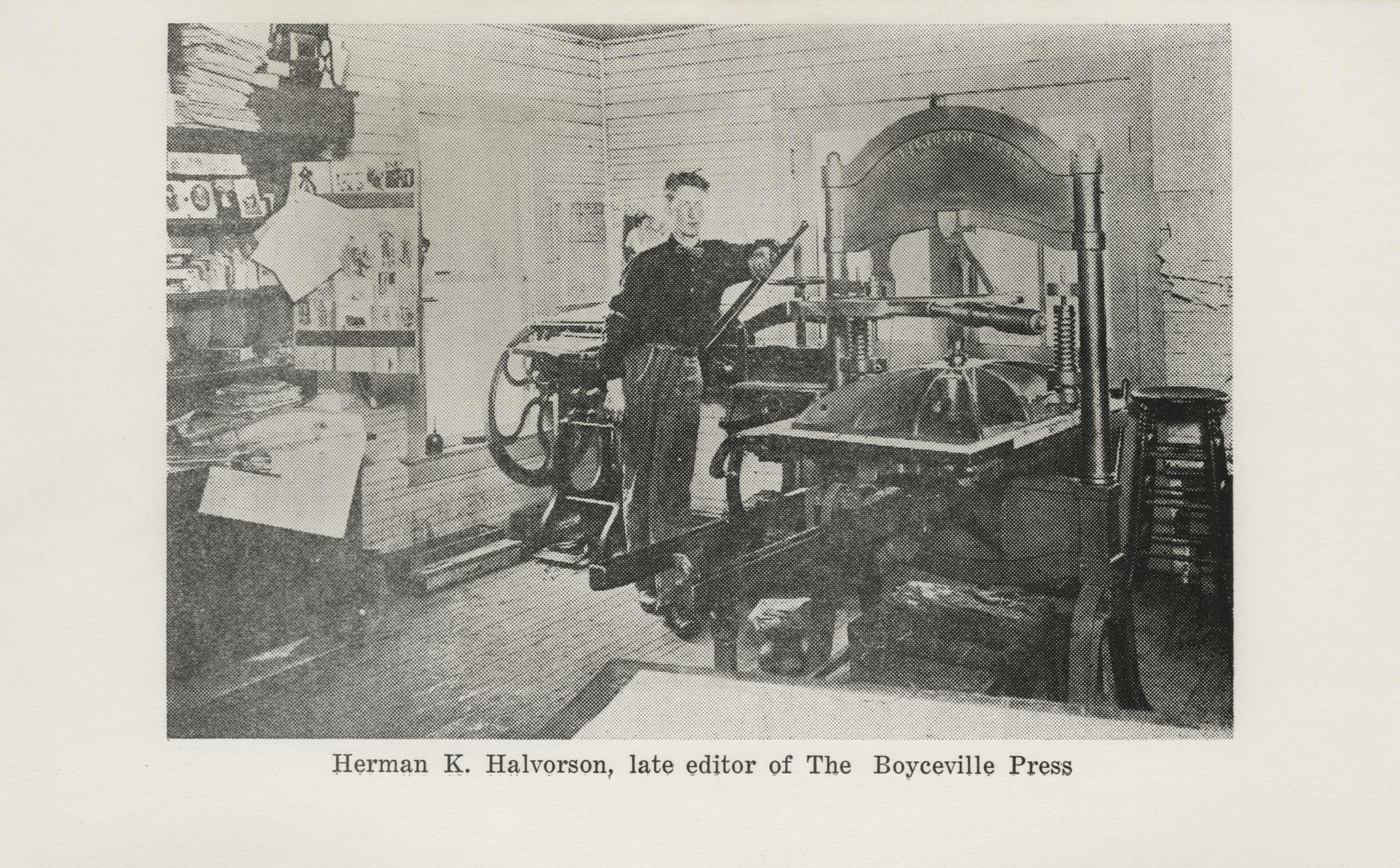 Panorama of progress the history of Boyceville, Wisconsin 18601960