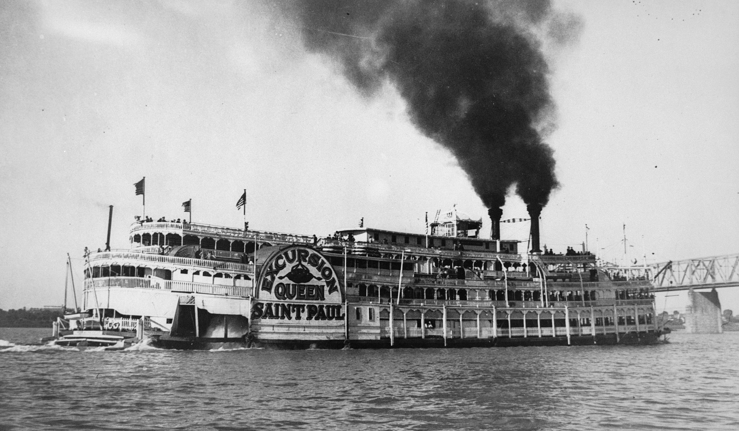 ‎Saint Paul (Packet/Excursion boat, 1883-1940) - UWDC - UW-Madison ...