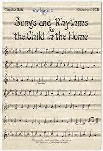Songs and rhythms for the child in the home