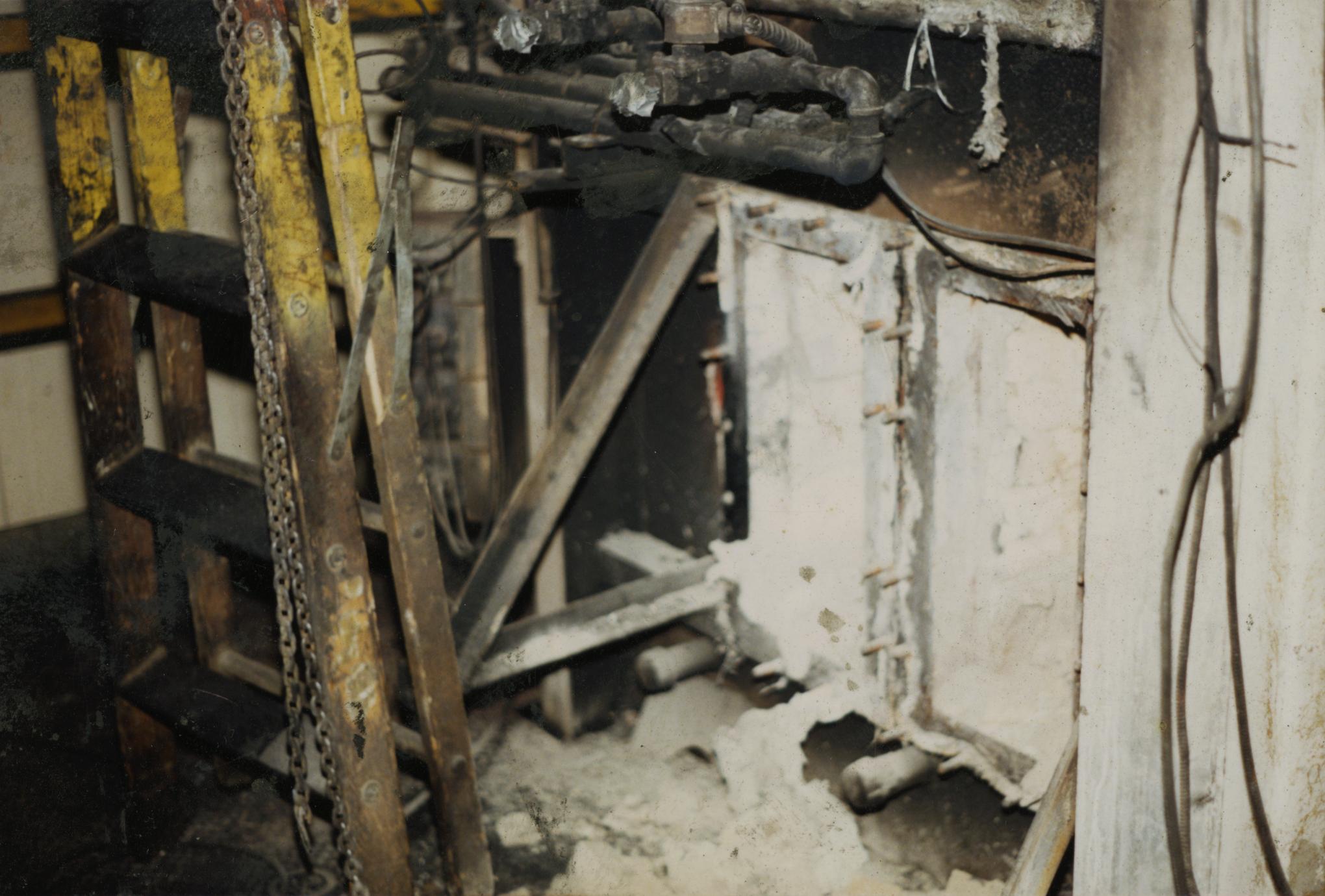 American Brass factory interior during remodeling