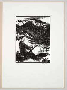 Face to face : twelve contemporary American artists interpret themselves in a limited edition of original wood engravings