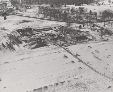 Construction of the campus, Janesville, ca. 1965