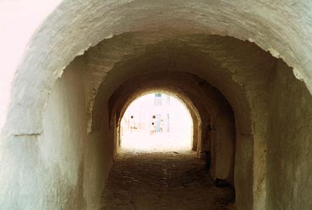 Tunnel to a Private Courtyard