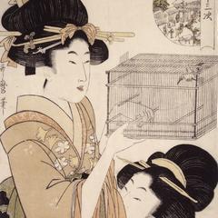 Fuchū, no. 20 from the series Fifty-three Stations in the Life of a Beauty (Bijin ichidai gojūsan tsugi)