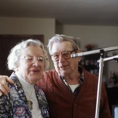 Herman and Nora Kaczor sing
