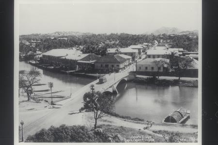 Capiz Bridge and municipality, Capiz, 1930