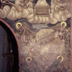Trapezon fresco at Dionysiou