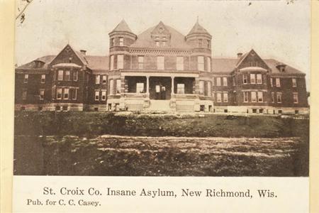 St. Croix County Insane Asylum. New Richmond, Wisconsin