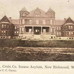 St. Croix County Insane Asylum. New Richmond, Wisconsin