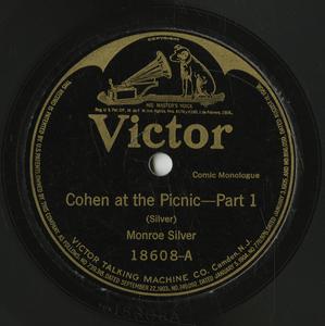 Cohen at the picnic, part 1