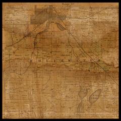 Whitewater Township plat map, 1857