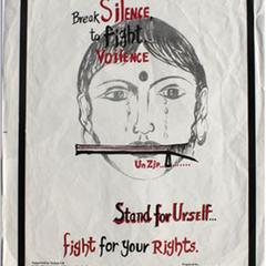 Break silence to fight violence