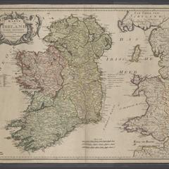 Karte von Ireland  : nach Jefferys, neu verzeichnet
