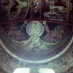 Transfiguration fresco at Docheiariou catholicon