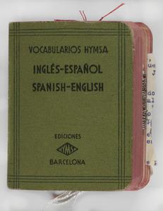 Vocabularios Hymsa, Inglés-Español, Spanish-English