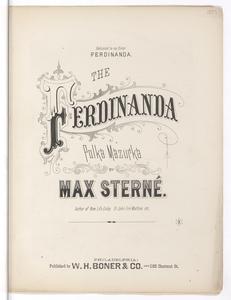 The Ferdinanda : polka mazurka