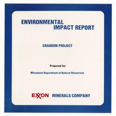 Environmenal impact report : Crandon Project, MWDF feasibility report