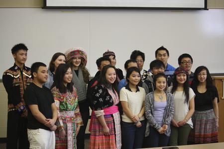 Hmong student presentation, University of Wisconsin--Marshfield/Wood County, 2013