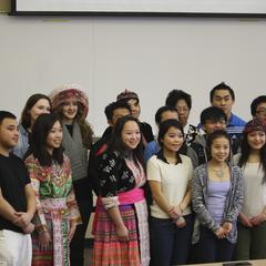 Hmong student presentation, University of Wisconsin--Marshfield/Wood County, 2013