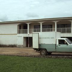 Oba Oladele Olashore house and truck