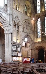 Ripon Cathedral interior southwest corner of the nave