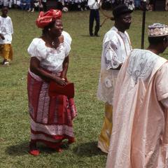 Mrs. Fatiregun dancing at Iloko Day