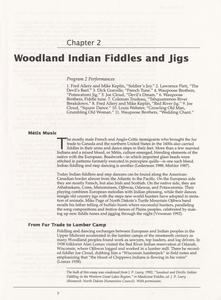 Woodland Indian fiddles and jigs (1 of 3)