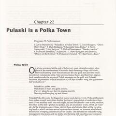 Pulaski is a polka town