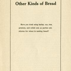 Other kinds of bread