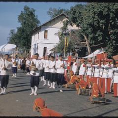 2500th Anniversary of Buddhism- procession to Vat Mai