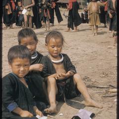 Hmong (Meo) children
