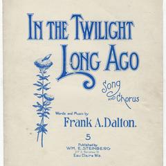 In the twilight long ago