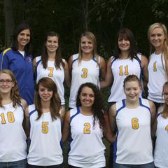 Volleyball team, University of Wisconsin--Marshfield/Wood County, 2012