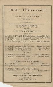 1859 commencement program back page
