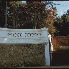 Rear gate of palace