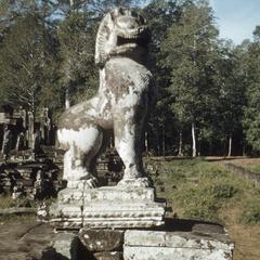 Lion at Bayon