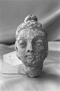 NG474, Stucco Head of Buddha