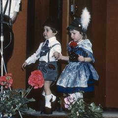 Children in Austrian dress