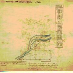 [Public Land Survey System map: Wisconsin Township 07 North, Range 05 West]