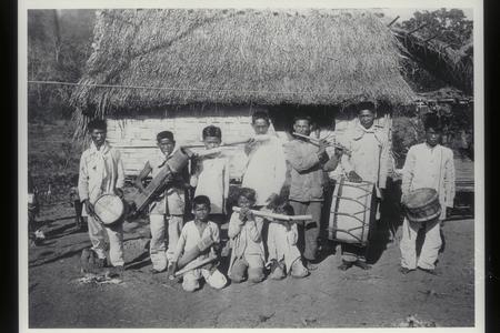 Village band, Visayas, ca. 1920-1930