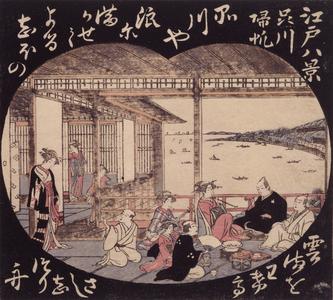 Returning Sails at Shinagawa, from the series Eight Views of Edo