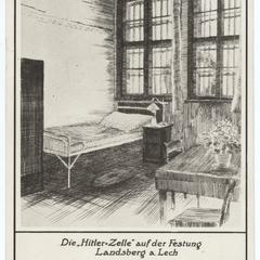 Die 'Hitler-Zelle' auf der Festung Landsberg a. Lech