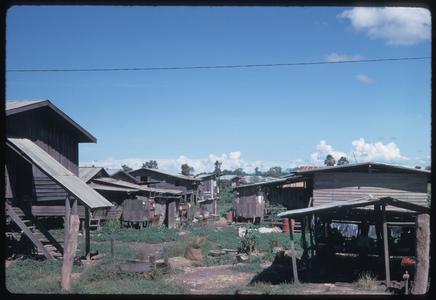 Urban slums--back of United States Aid compound