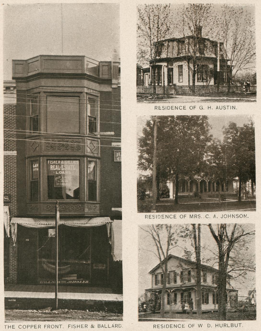 and residential buildings in Evansville, Wisconsin UWDC UWMadison Libraries