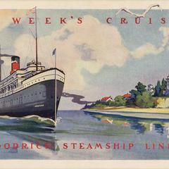 A week's cruise, Goodrich Steamship Lines 1913